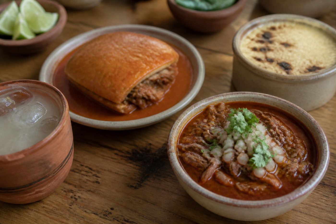 Reglas de mesa que nadie explica : Comida tapatía: birria, torta ahogada, tejuino y jericalla